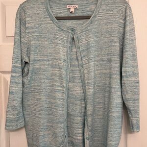 Merona aqua cardigan